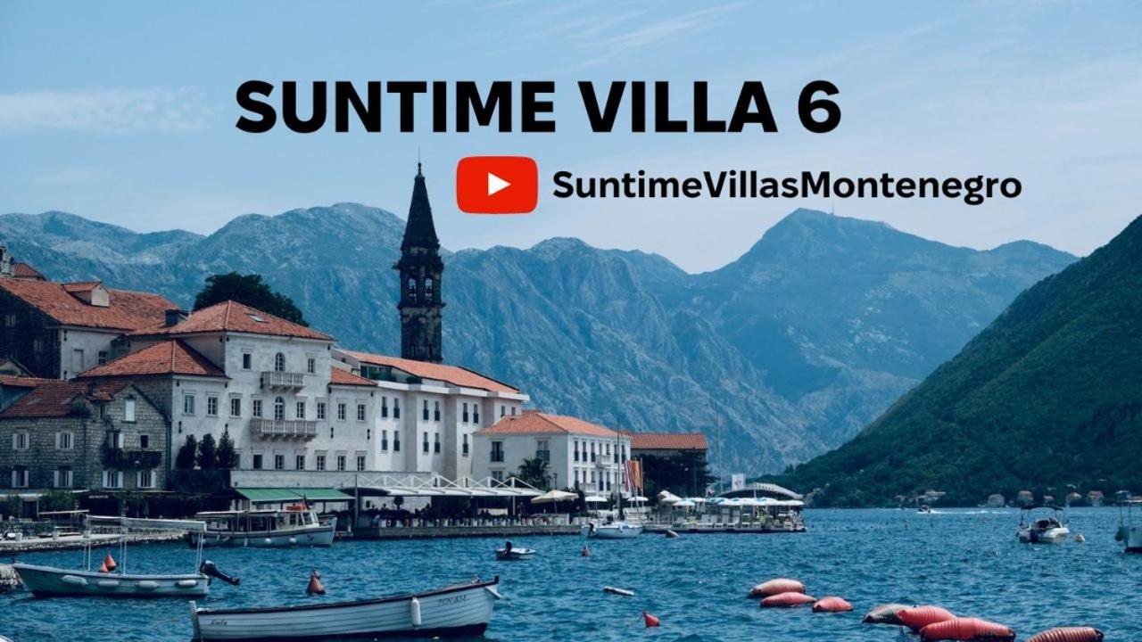 Suntime Villa 7 Tivat Bagian luar foto